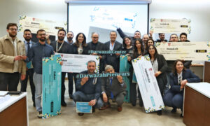 مركز دروزة لإدارة الابتكار وريادة الأعمال في الجامعة الاميركية في بيروت يمنح جوائز بقيمة 28 ألف دولار ويحتفل ببرنامج تطوير نمو الشركات الناشئة مركز دروزة لإدارة الابتكار وريادة الأعمال في الجامعة الاميركية في بيروت يمنح جوائز بقيمة 28 ألف دولار ويحتفل ببرنامج تطوير نمو الشركات الناشئة