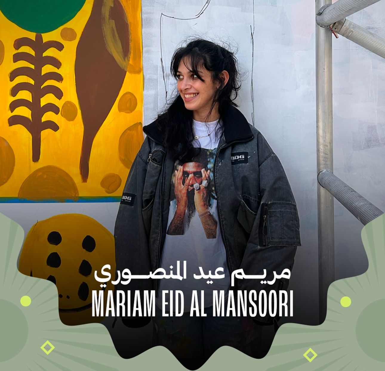 Maryam Eid Al Mansouri Showcases Her Creativity in Her First Participation at Sikka Art & Design Festival in Dubai Maryam Eid Al Mansouri Showcases Her Creativity in Her First Participation at Sikka Art & Design Festival in Dubai