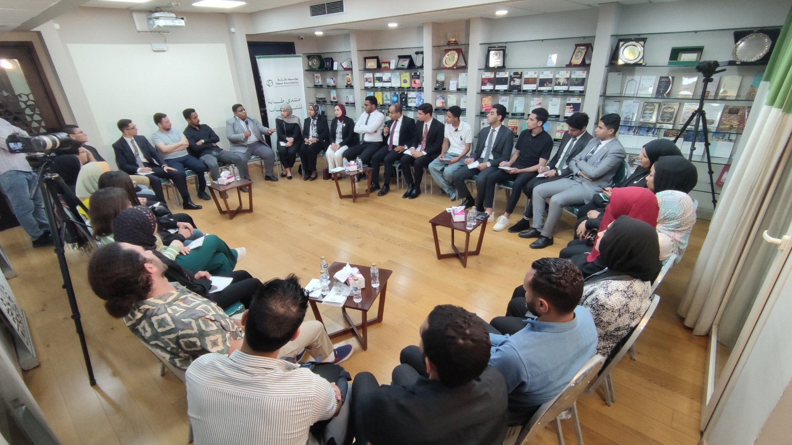 منتدى طابة للشباب ينظم جلسة نقاشية بعنوان “ذاكرة الحياة” منتدى طابة للشباب ينظم جلسة نقاشية بعنوان “ذاكرة الحياة”